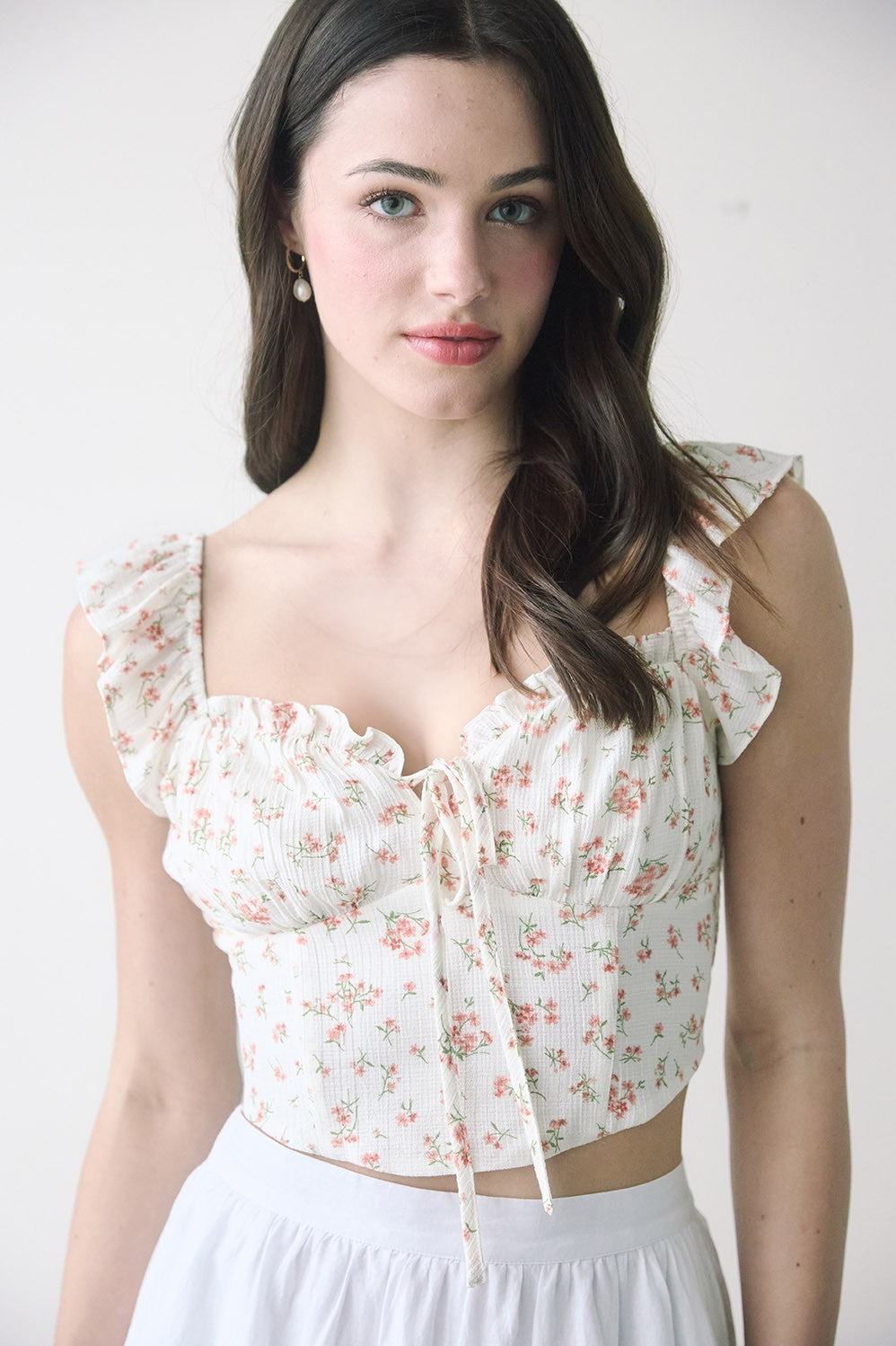 Arabella Ruffle Crop
