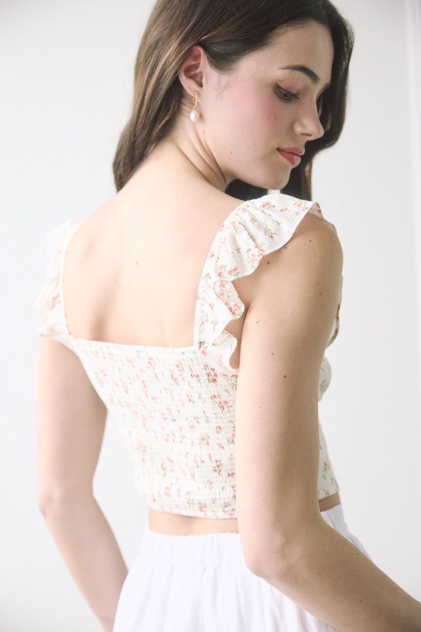 Arabella Ruffle Crop