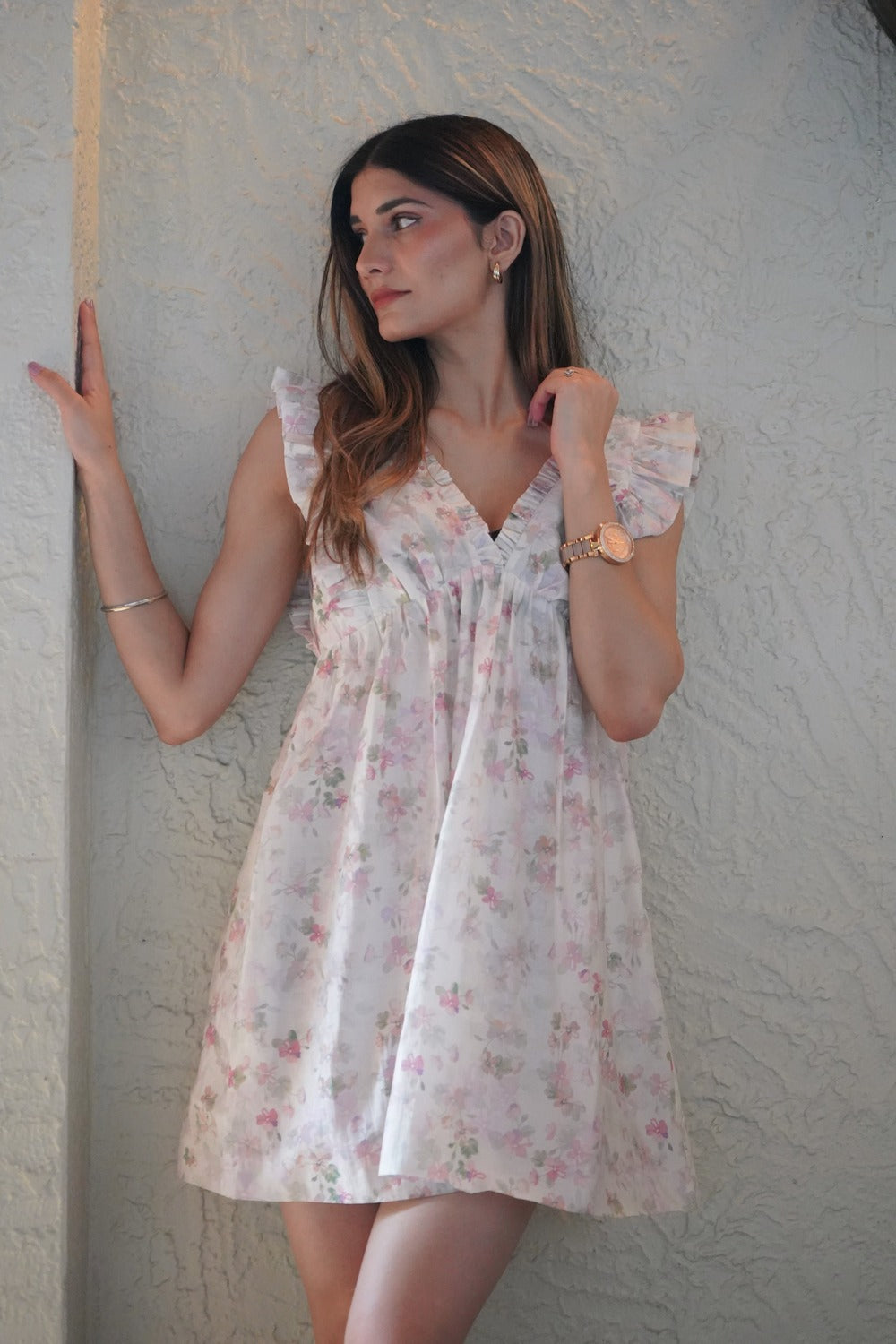 Ambrose Cherry Blossom Ruffled