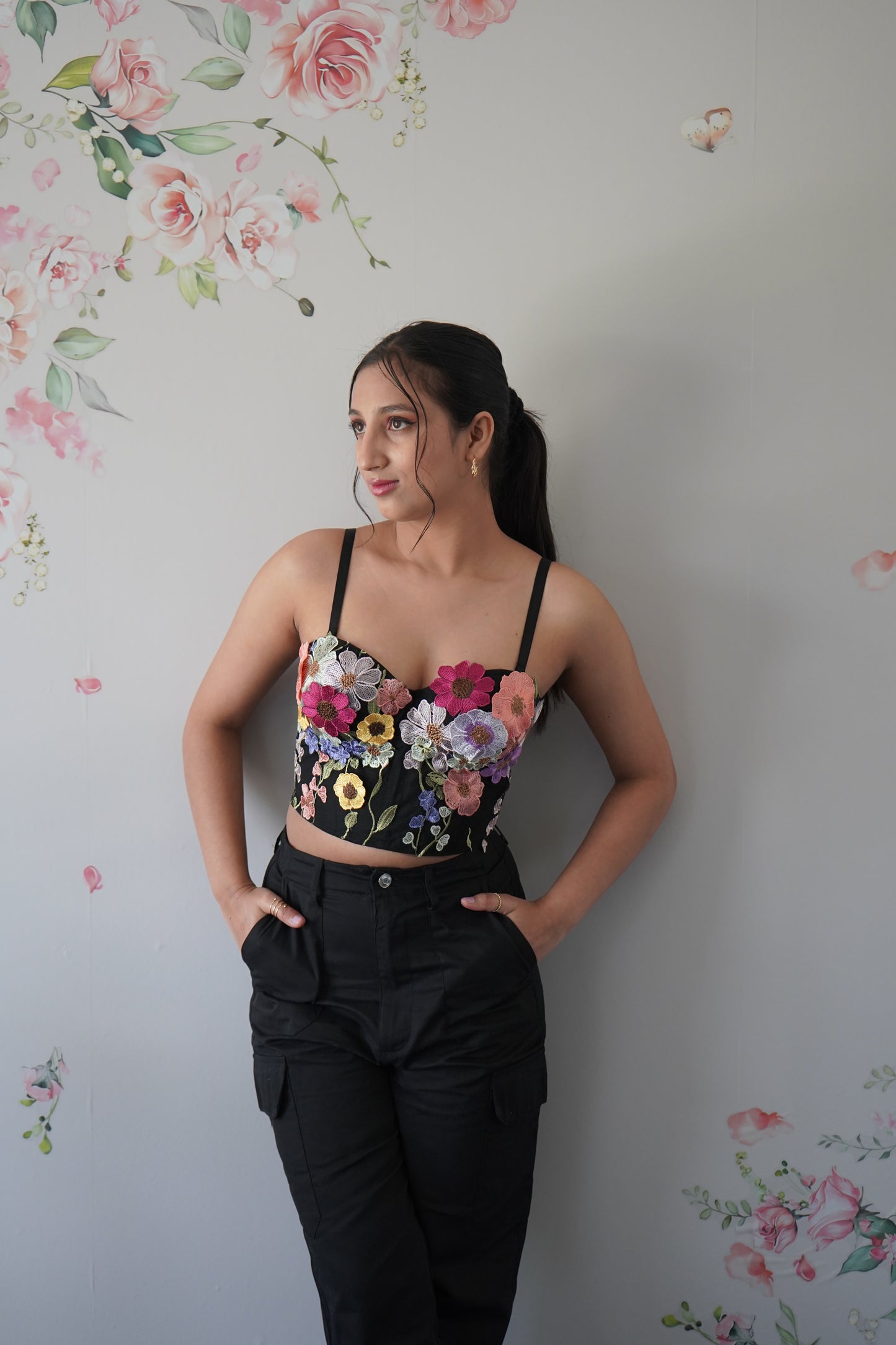 Milan Floret Bustier