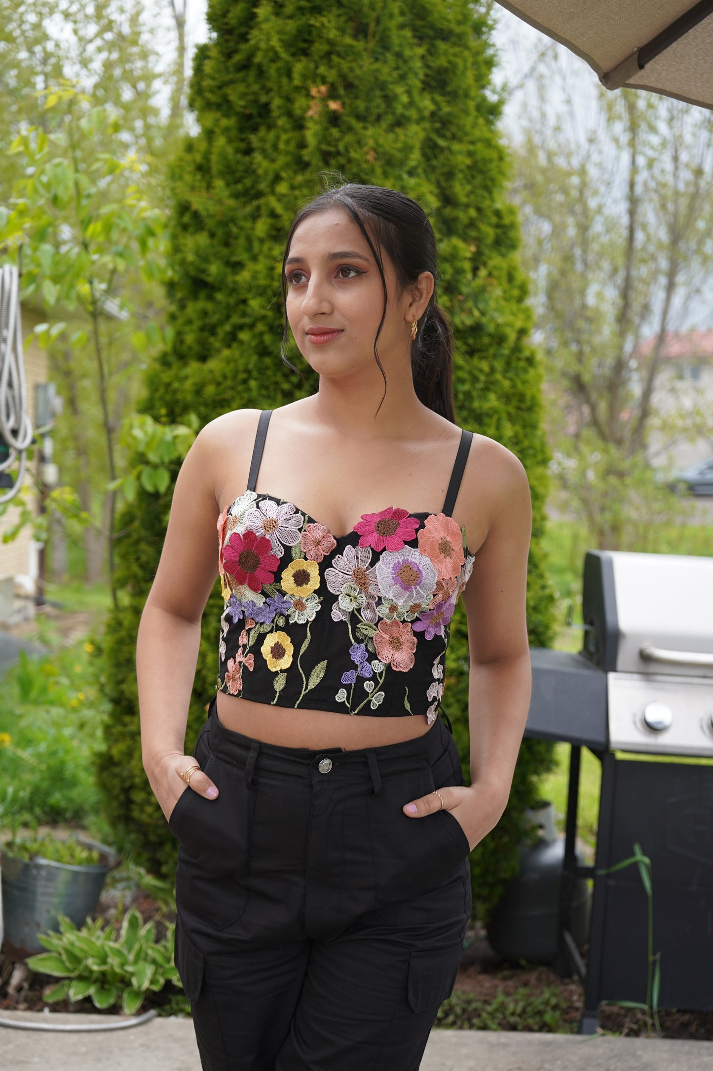 Milan Floret Bustier