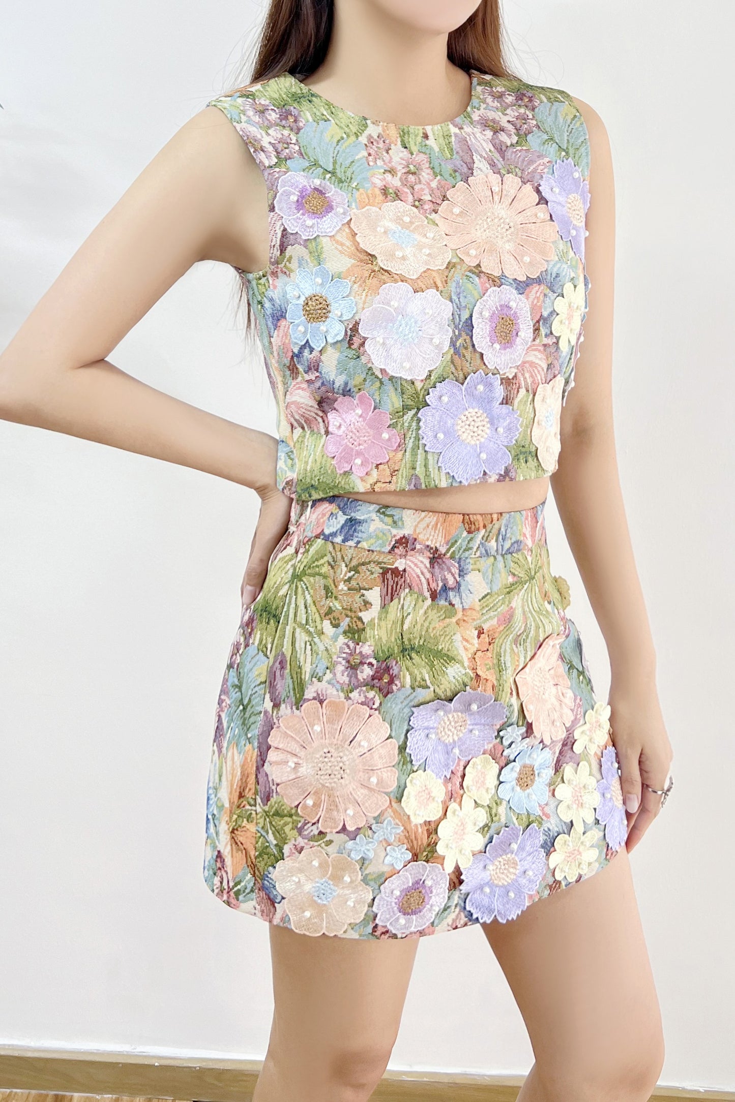 Lenore Floret Graphic Tank