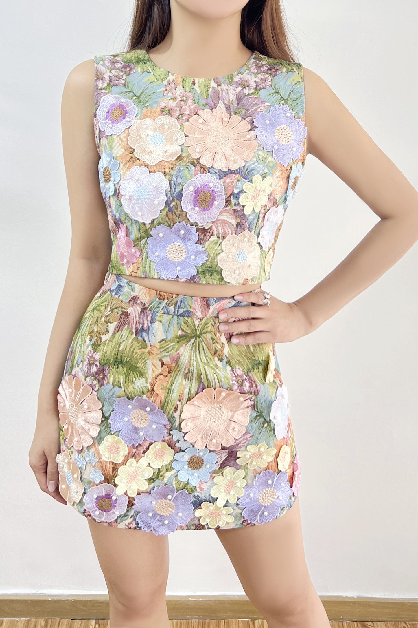Lenore Floret Graphic Tank