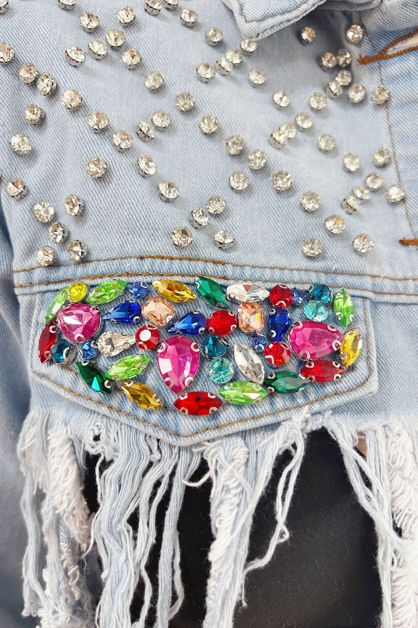 Paris Fringe Denim
