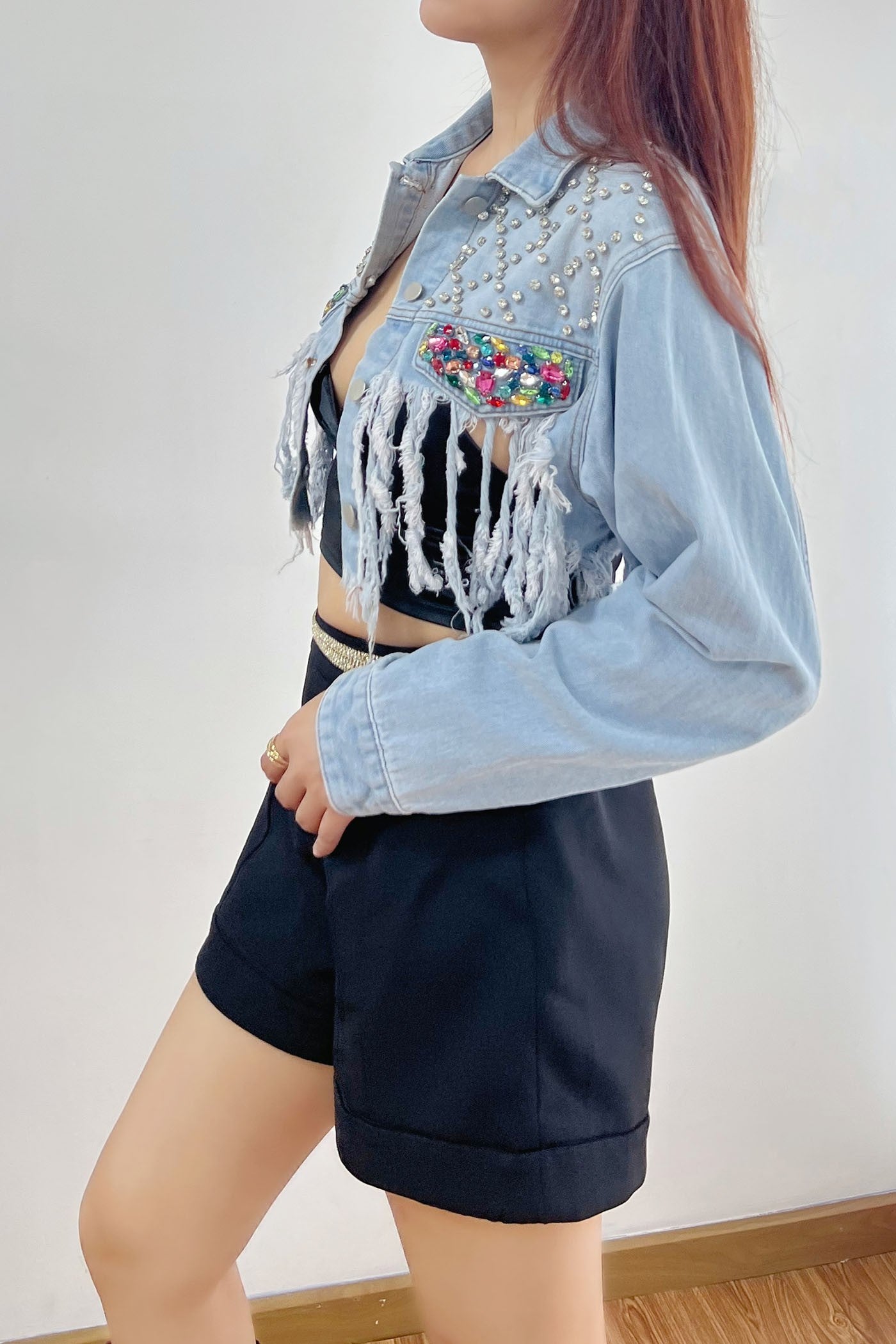 Paris Fringe Denim