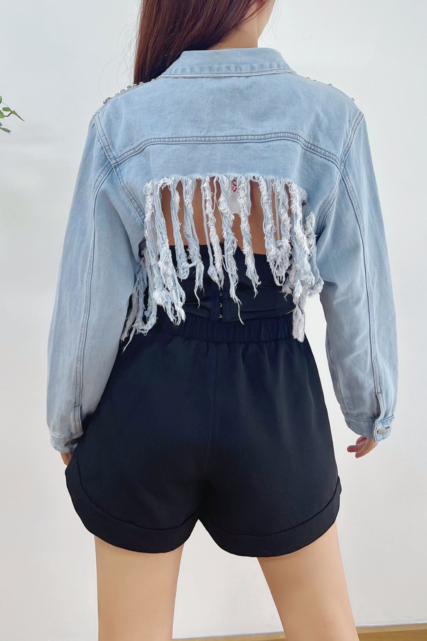 Paris Fringe Denim