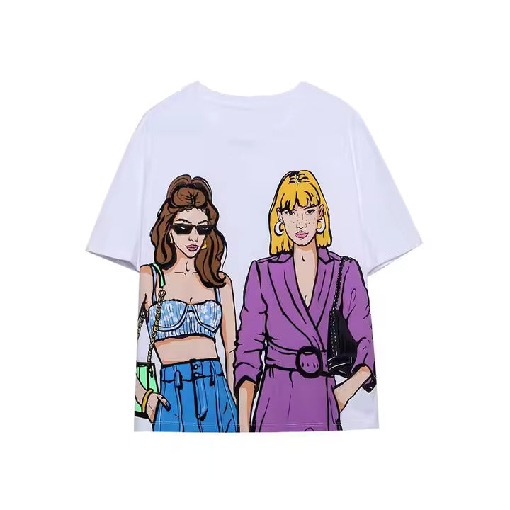 Fashion Fusion White T-Shirt