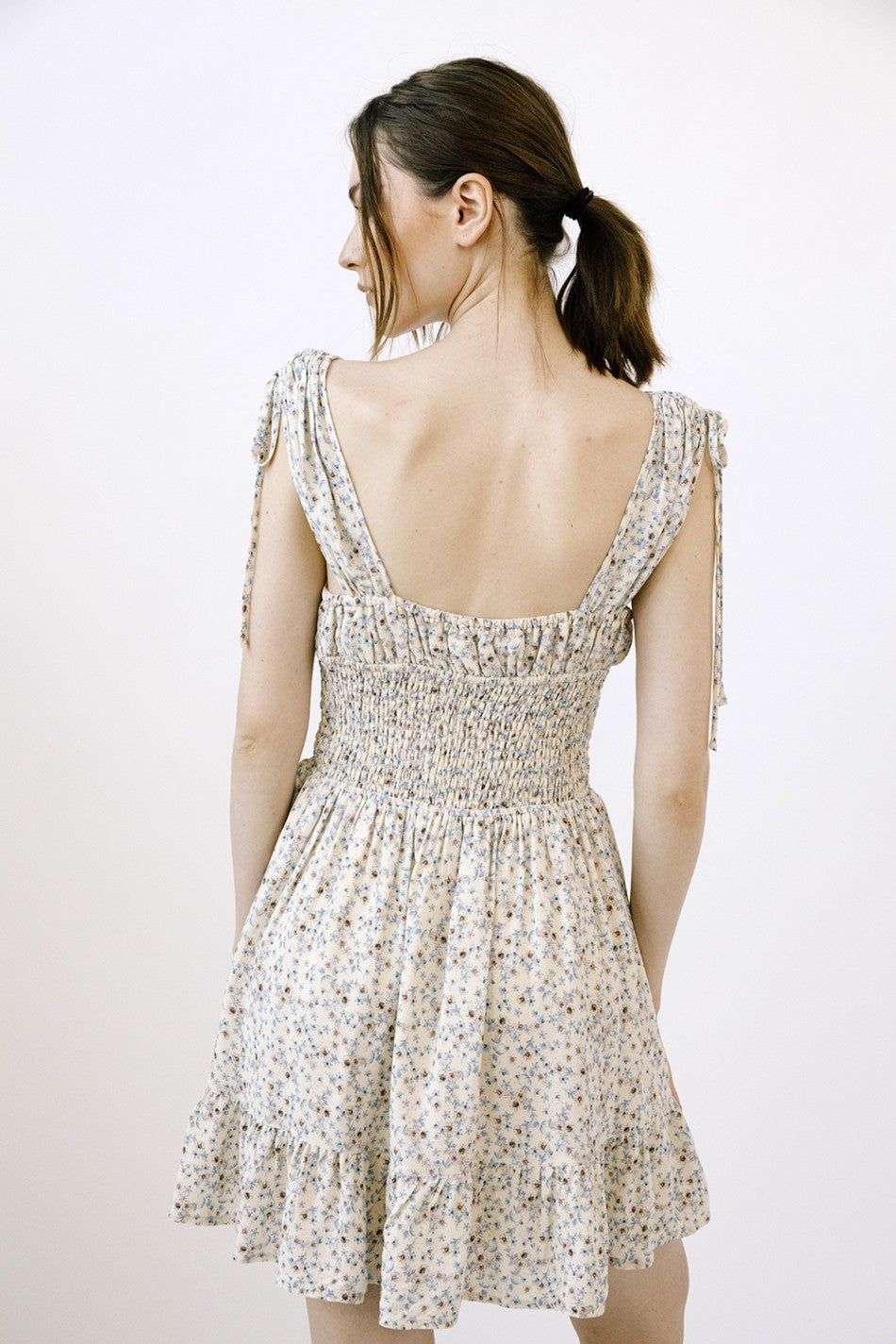 Eliana Floral Gathered A Line
