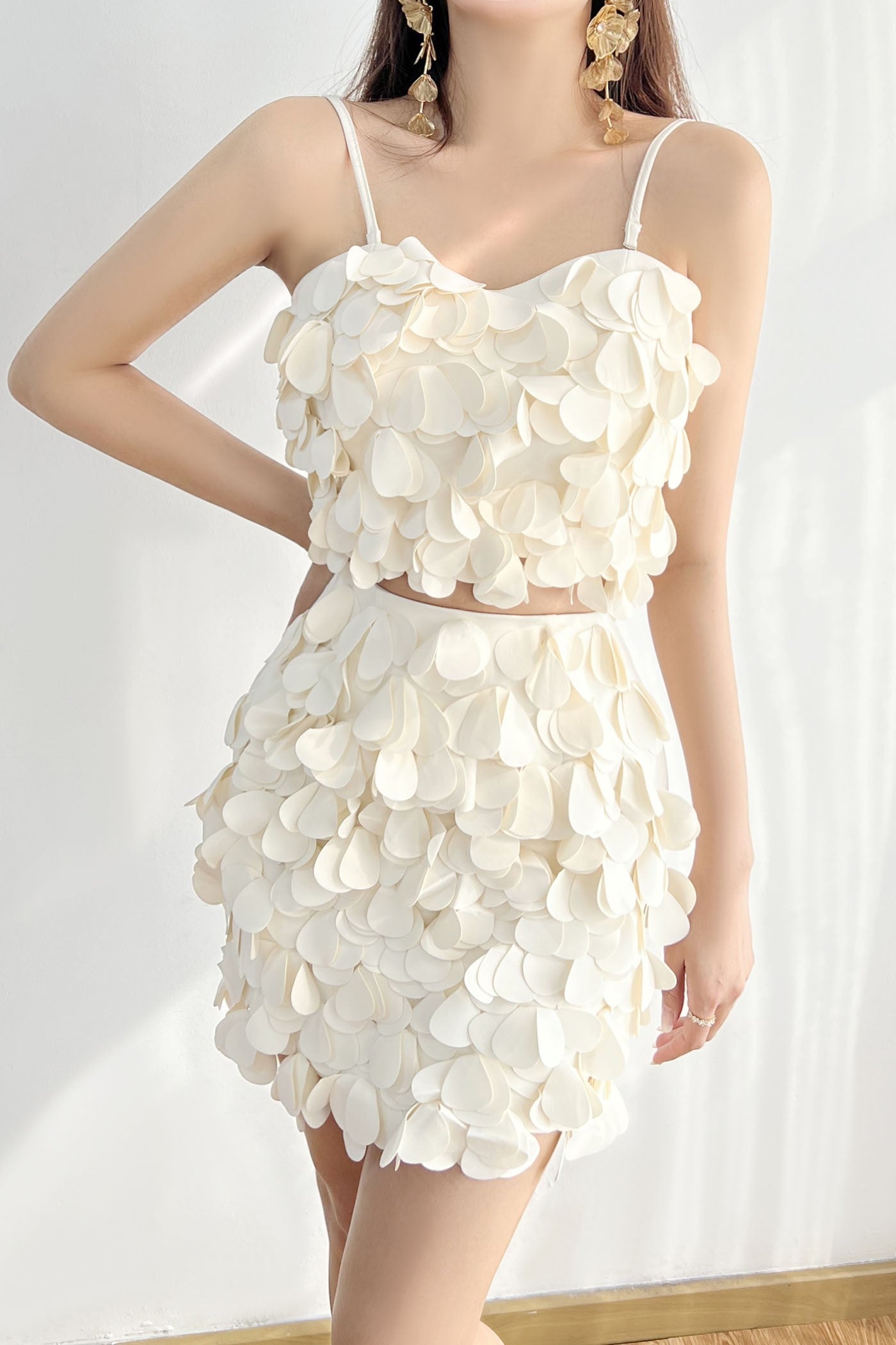 La' Ros Fringe Corset