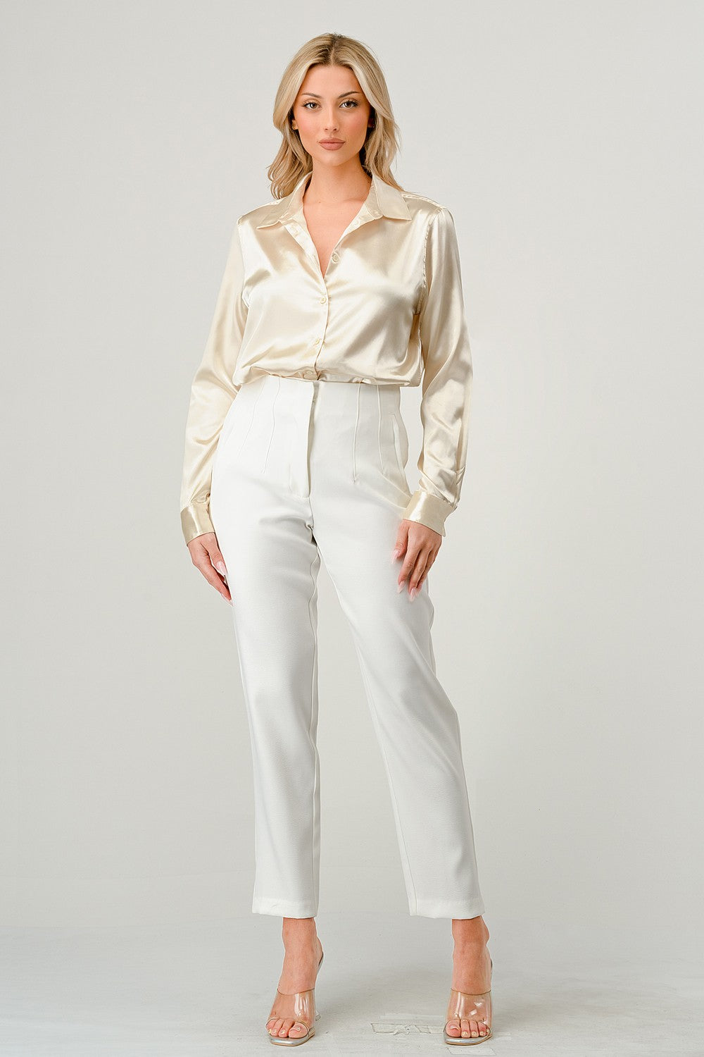 Lulu High Waist Casual Pant