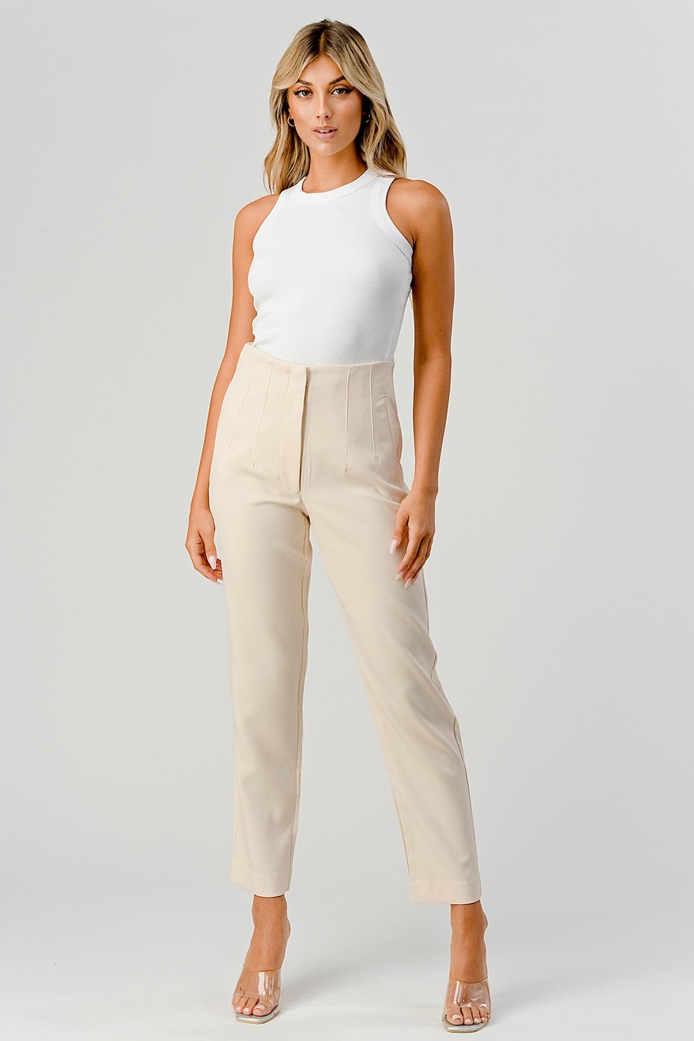 Lulu High Waist Casual Pant
